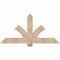Ekena Millwork Redmond Smooth Timber Gable Bracket, Douglas Fir, 60"W x 30"H x 3 1/2"D x 5 1/2"F, 12/12 Pitch GBW060X30X0406RED00SDF - alternate 1